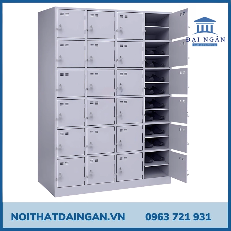 20+ Mẫu tủ locker cho công nhân giá rẻ, sản xuất theo yêu cầu
