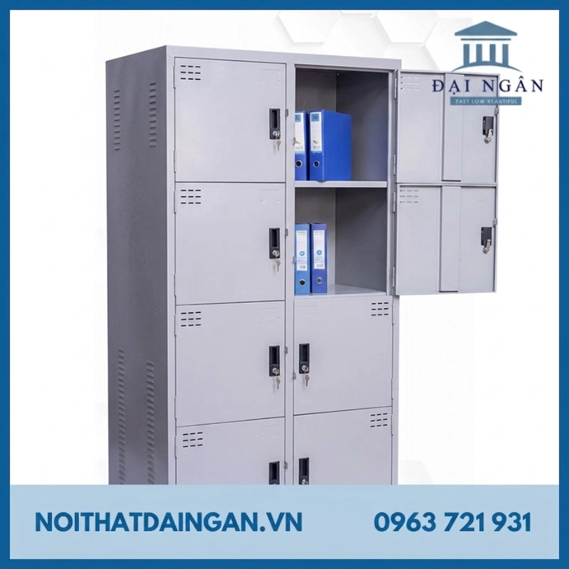 tủ đựng đồ cá nhân 8 ngăn