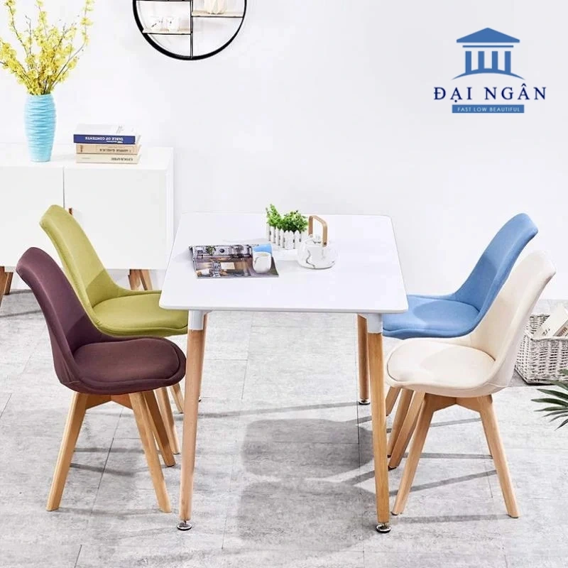 bàn cafe chữ nhật