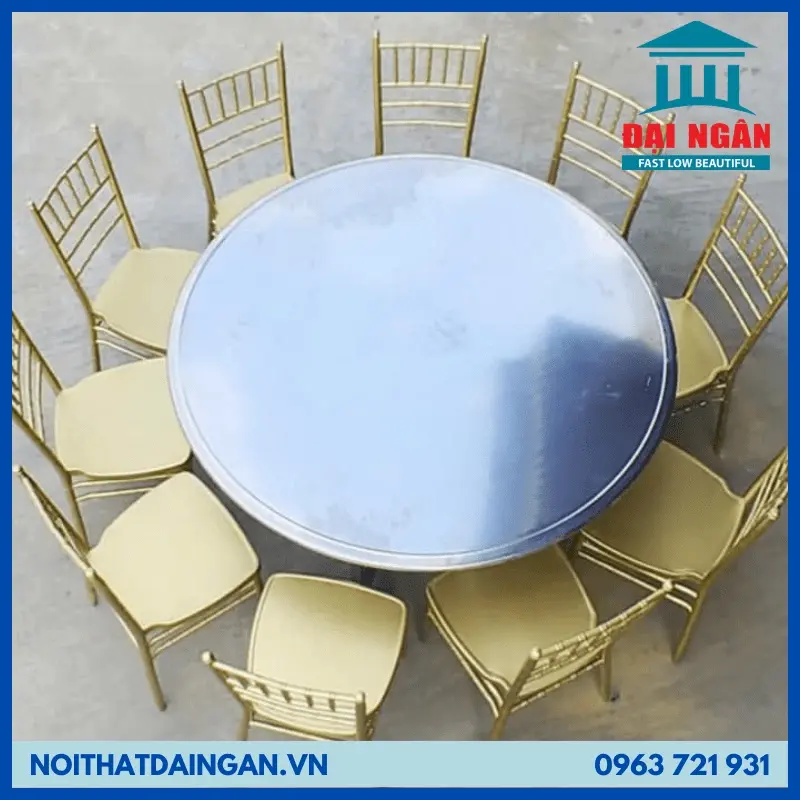 bàn ghế inox nhà hàng bàn ghế inox nhà hàng