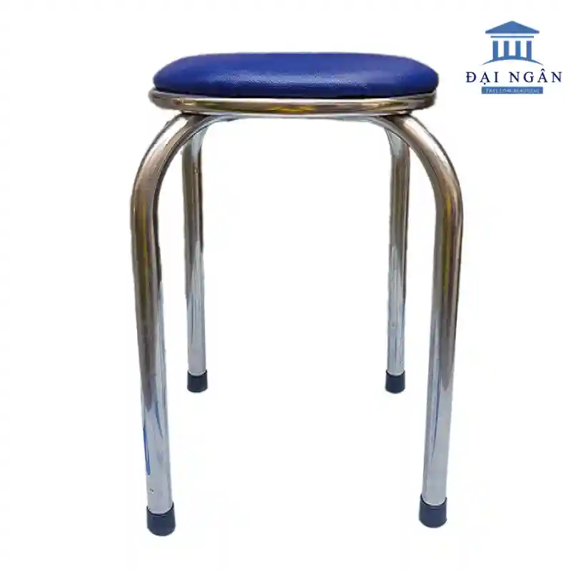 Ghế tròn có đệm inox Ghế tròn có đệm inox