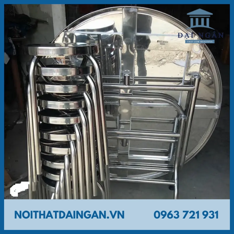 ghế inox quận 7