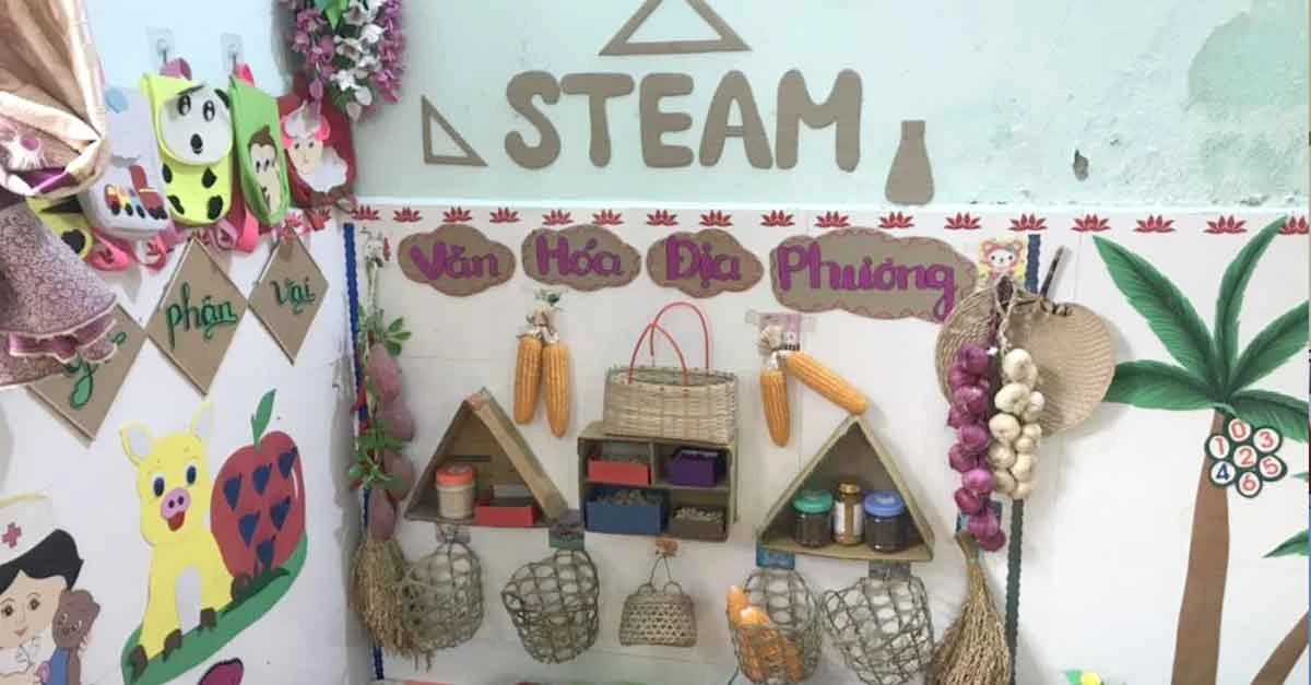 hình ảnh trang trí lớp học STEAM đẹp nhất