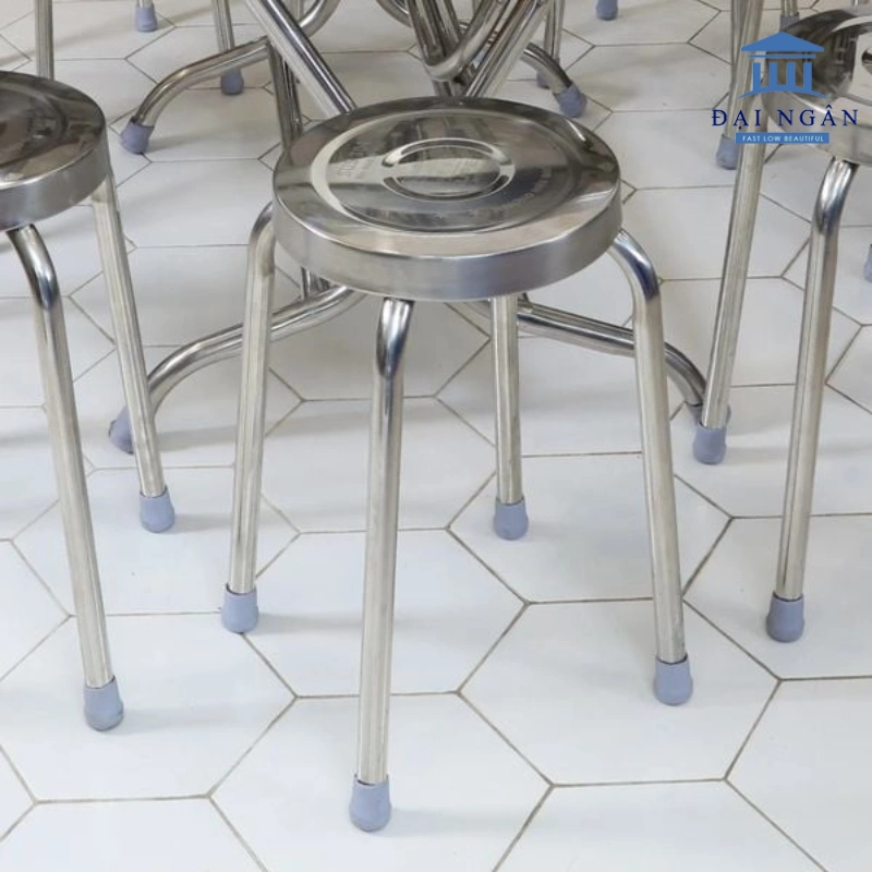 kích thước ghế inox tròn