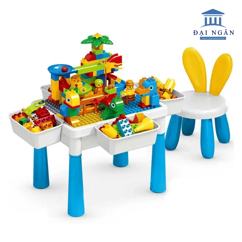 bộ bàn ghế lego cho bé