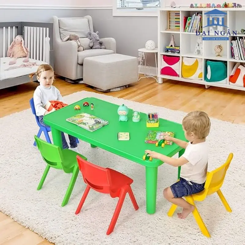 Tiêu chí chọn bàn ghế nhựa trường mẫu giáo