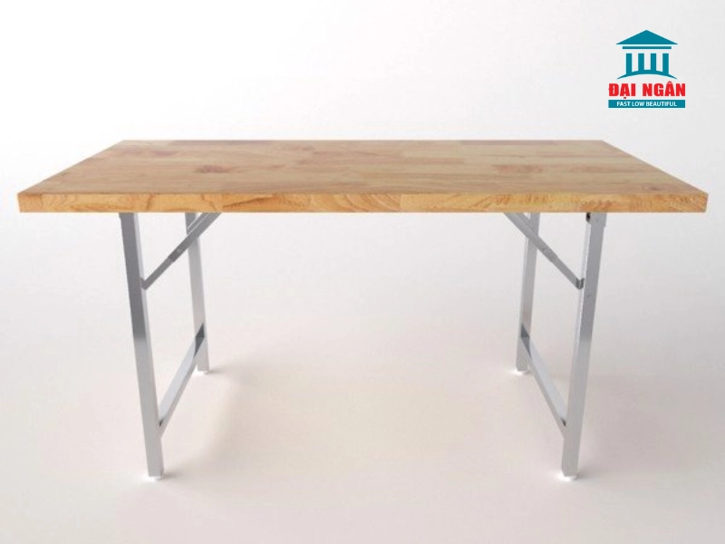 chân bàn xếp inox