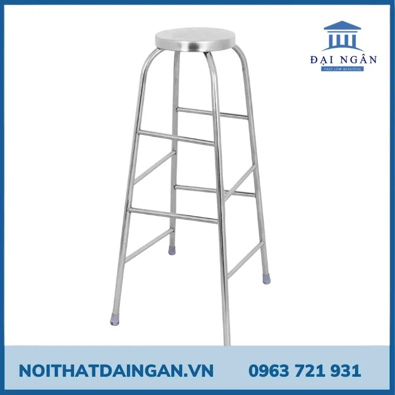 ghế inox cao 1m6 ghế inox cao 1m6