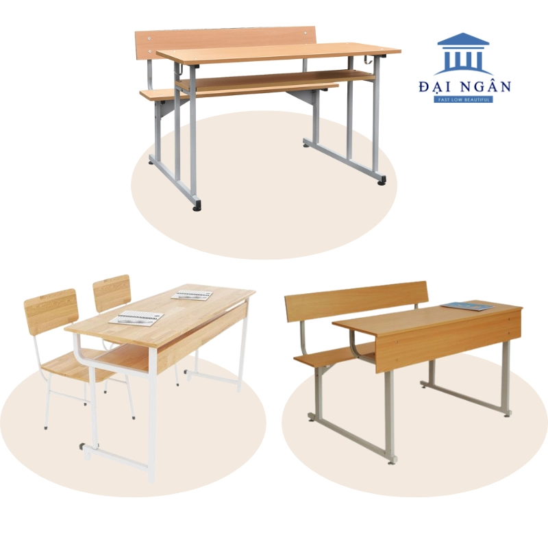 Sản phẩm bàn ghế của sinh viên tại Nội thất Đại Ngân được thiết kế độc đáo