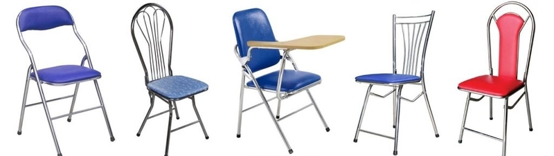 ghế xếp inox