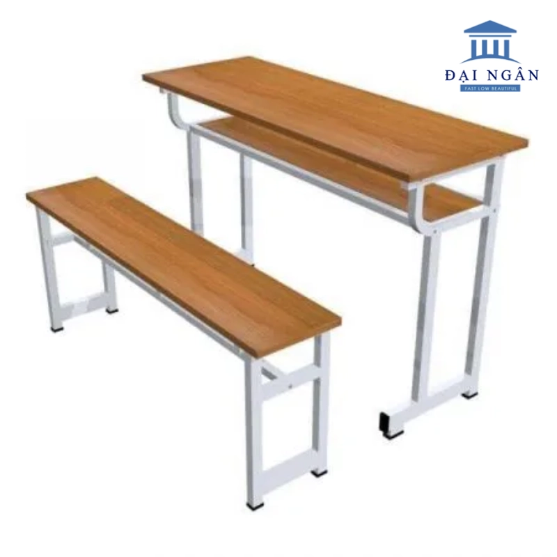 ghế gỗ dài học sinh