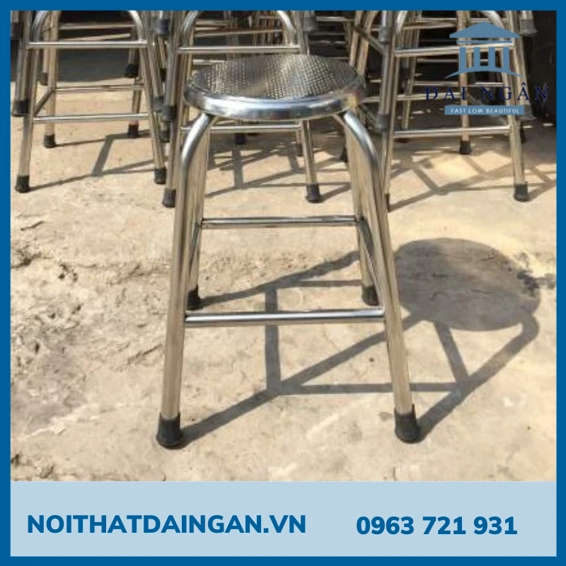 Nguyên tắc lựa chọn kích thước ghế inox phù hợp với bàn