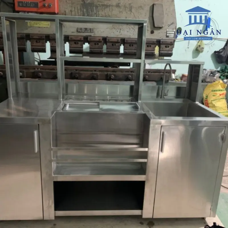 Ưu điểm vượt trội của quầy inox pha chế