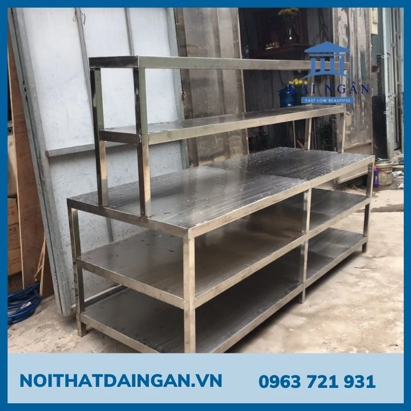 Bàn bếp inox công nghiệp – Chuyên dụng cho hiệu suất cao Bàn bếp inox công nghiệp – Chuyên dụng cho hiệu suất cao