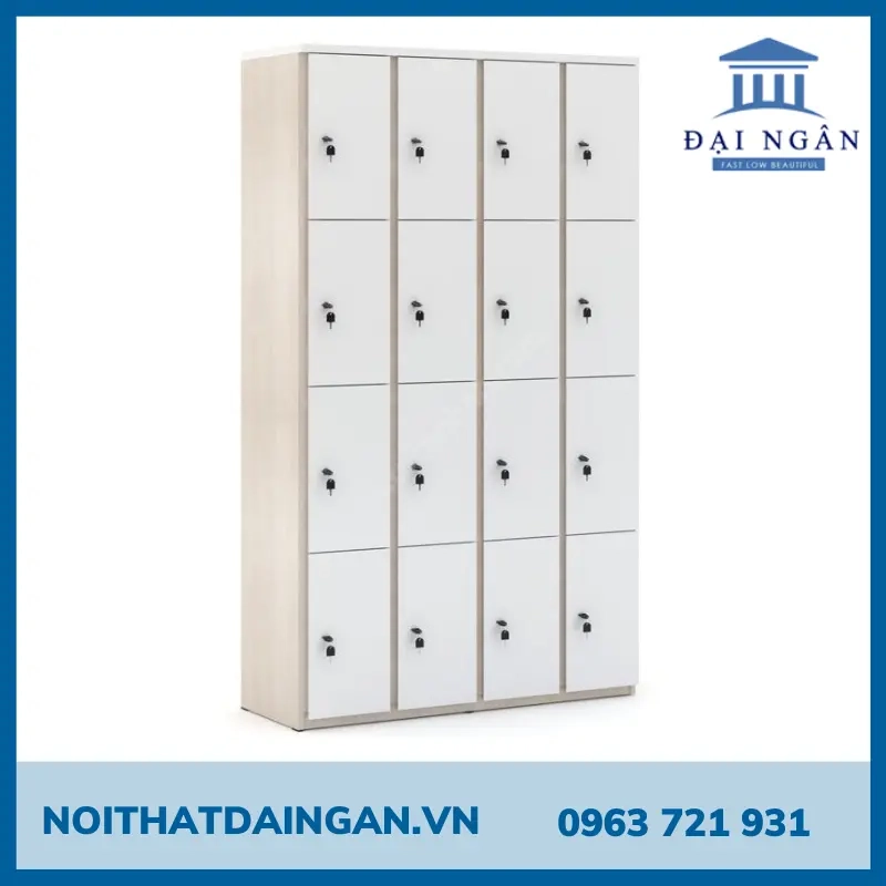 tủ locker gỗ 12 ngăn