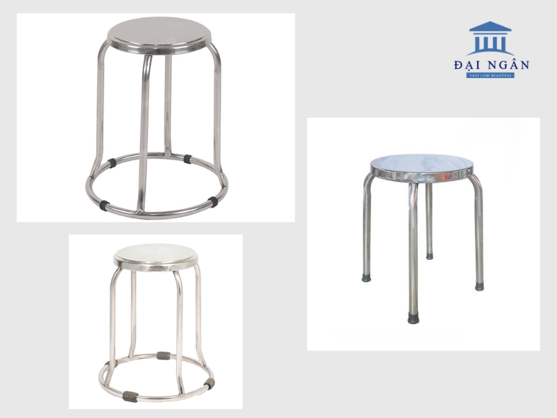 ghế đôn inox 304