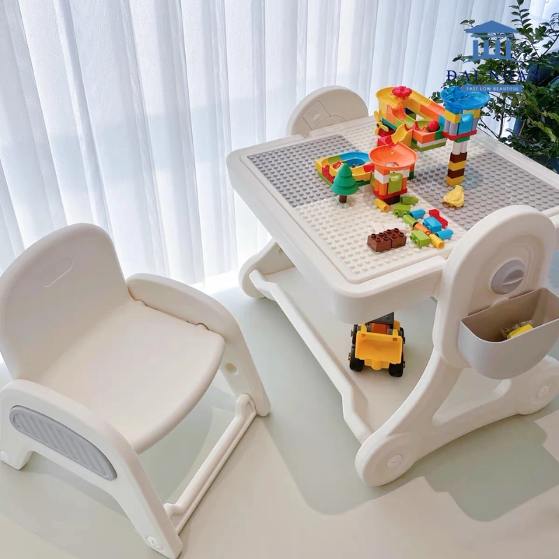 bộ bàn ghế lego cho bé