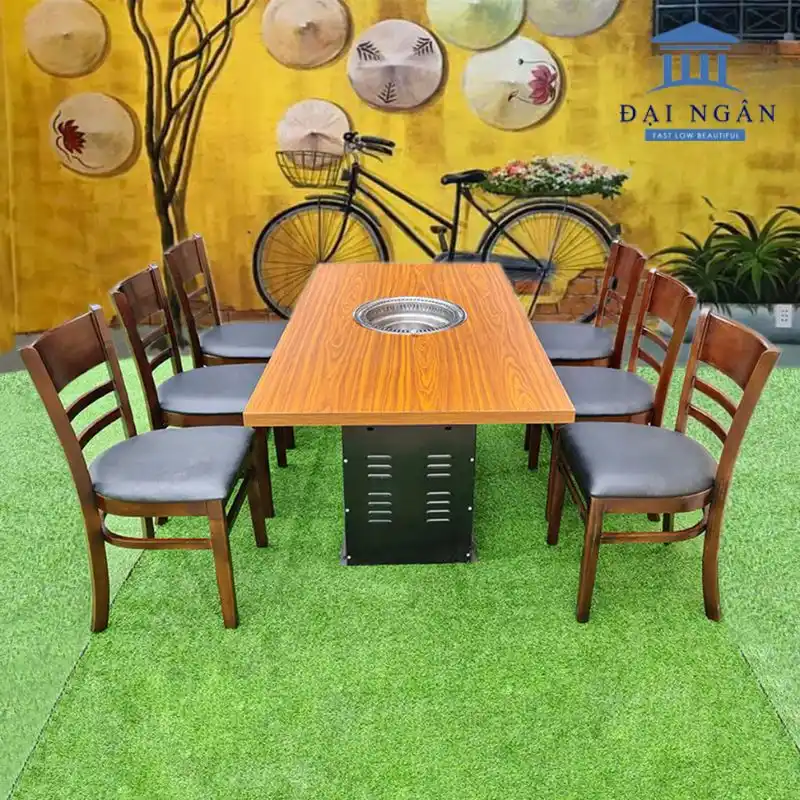 bàn ăn lẩu nướng