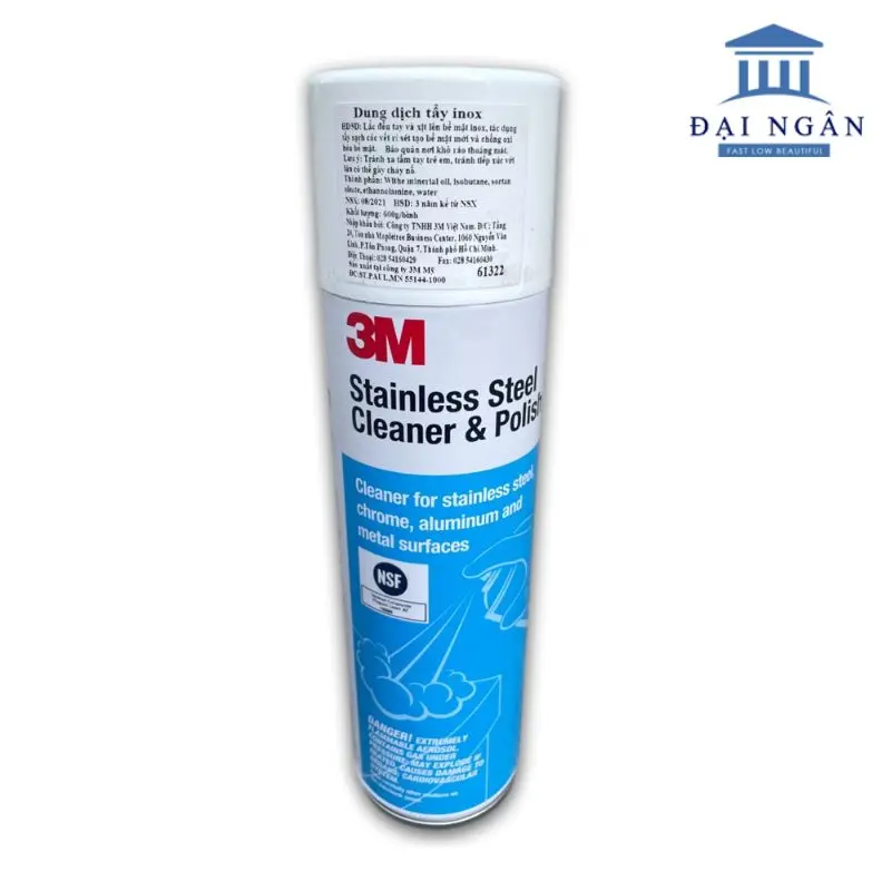 Chất tẩy và bảo vệ 3m stainless steel cleaner