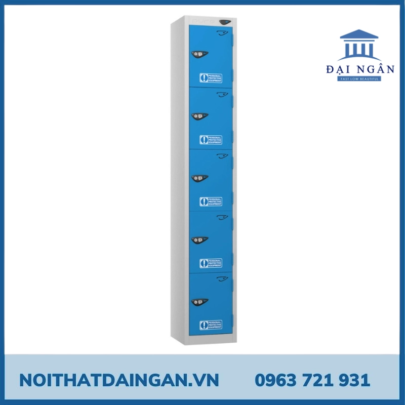 Tủ locker 5 ngăn bền bỉ, tiện dụng, tối ưu không gian 