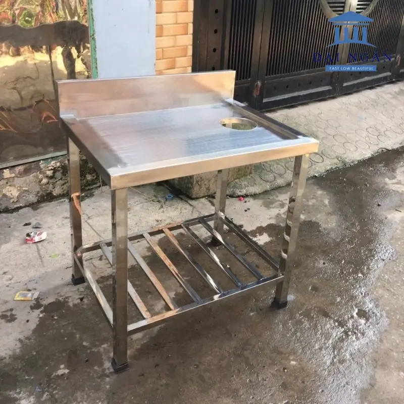 bàn inox có giá dưới