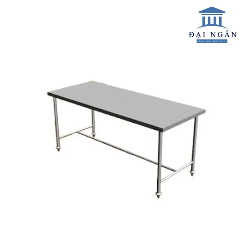 Những ưu điểm vượt trội của bàn inox 1 tầng tại Nội Thất Đại Ngân 