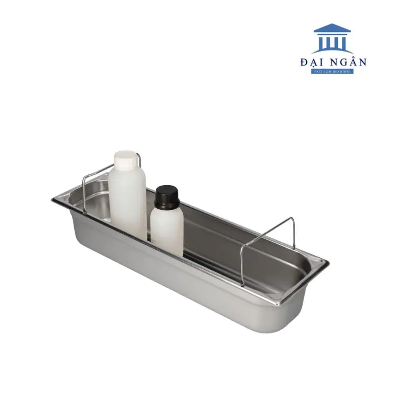 Khay inox chống tràn loại nhỏ cho phòng thí nghiệm