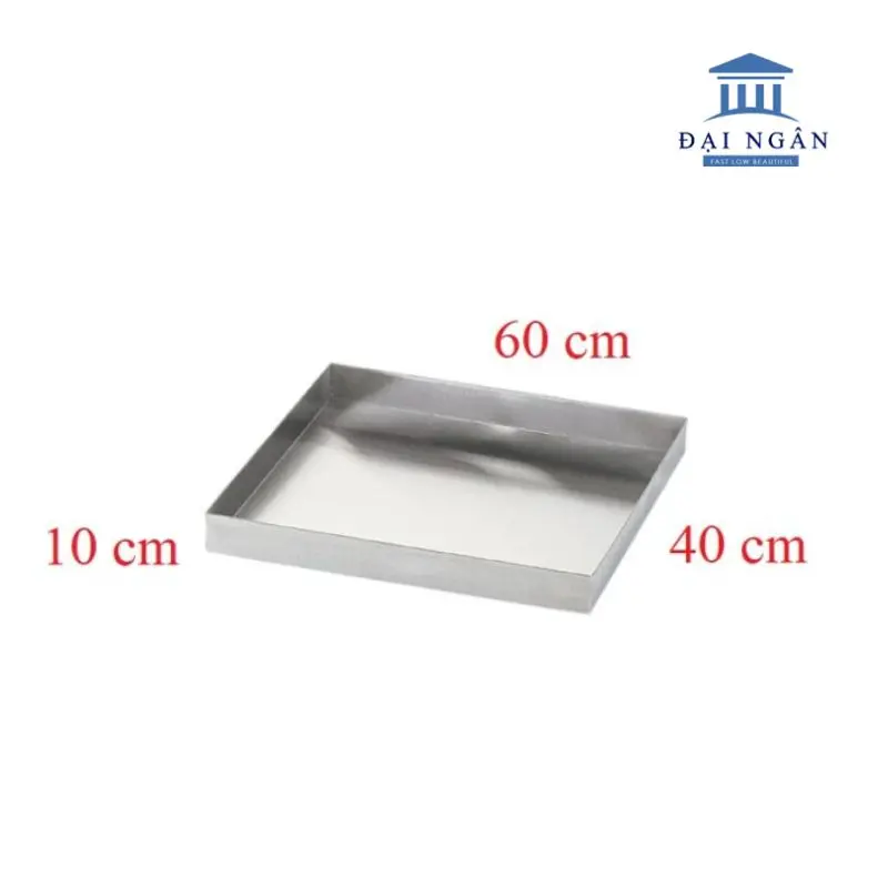Thông tin chi tiết về khay inox chữ nhật 40x60