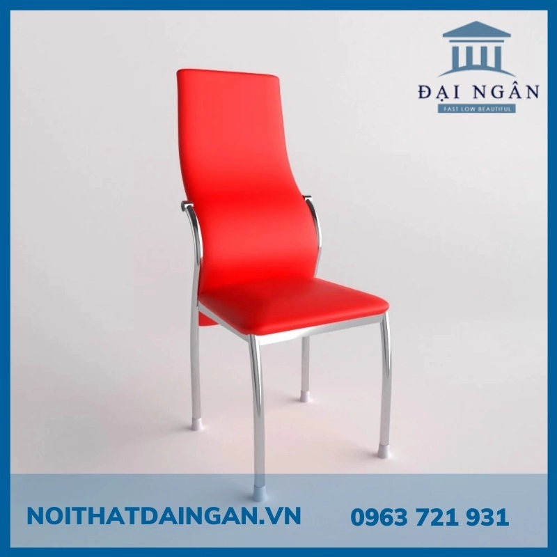 Ghế inox có lưng dựa