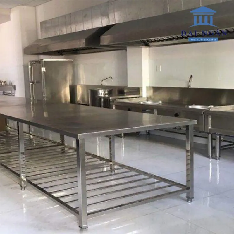 Lưu ý khi chọn mua bàn inox nấu ăn