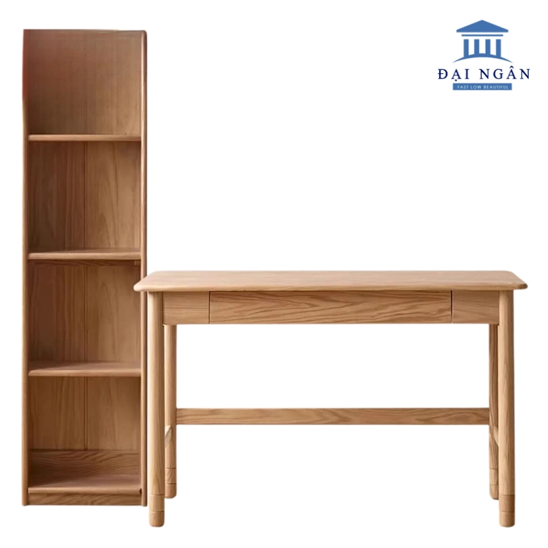 bàn học gỗ sồi