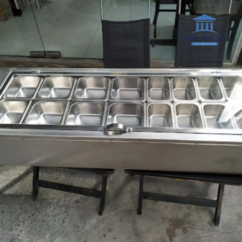 Lợi ích của khay đựng topping giữ nhiệt