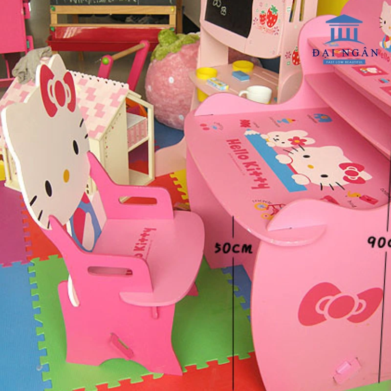 bàn học kitty cho bé bàn học kitty cho bé