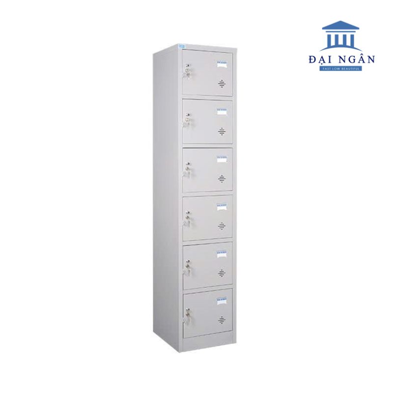 tủ sắt locker 6 ngăn