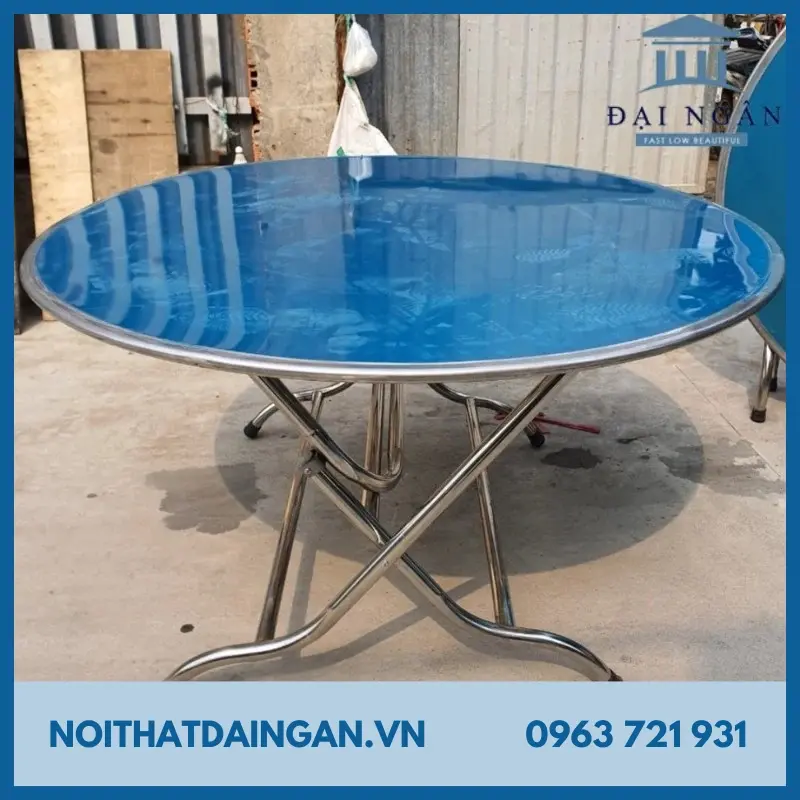  Ưu điểm vượt trội của bàn ghế tròn inox 304