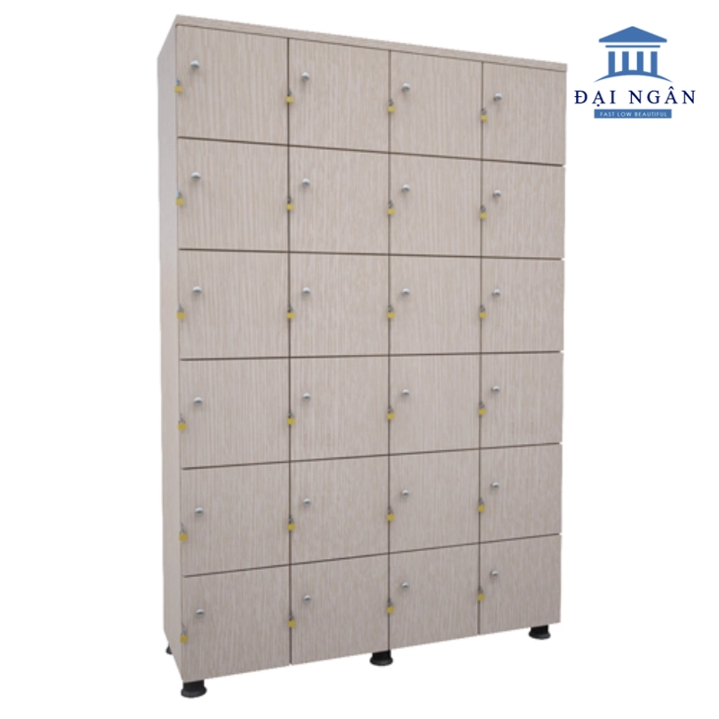 tủ locker gỗ 24 ngăn