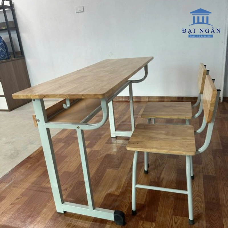 bàn ghế học sinh khung sắt