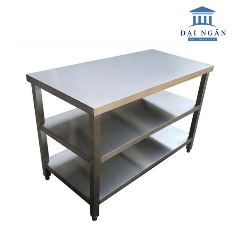 Tại sao nên mua bàn inox 3 tầng tại Nội Thất Đại Ngân 