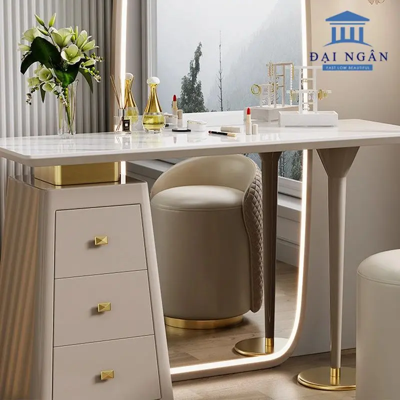 Lưu ý khi lựa chọn bàn trang điểm chân inox
