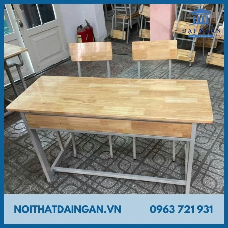 bàn học gỗ công nghiệp