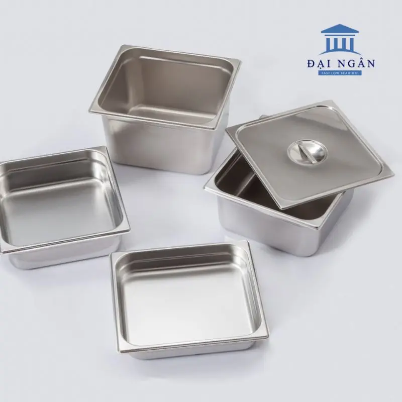 Khay GN 2/3 có nắp