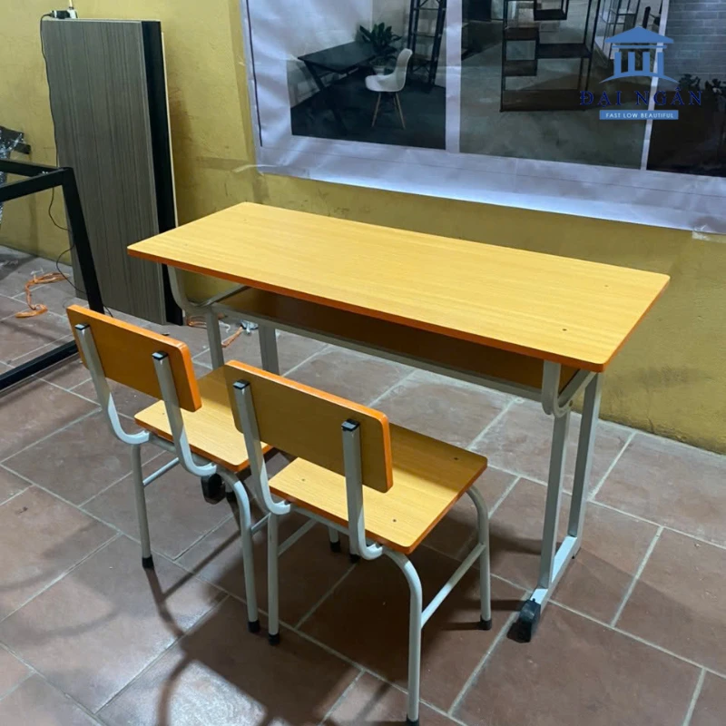 bàn gỗ học sinh tiểu học