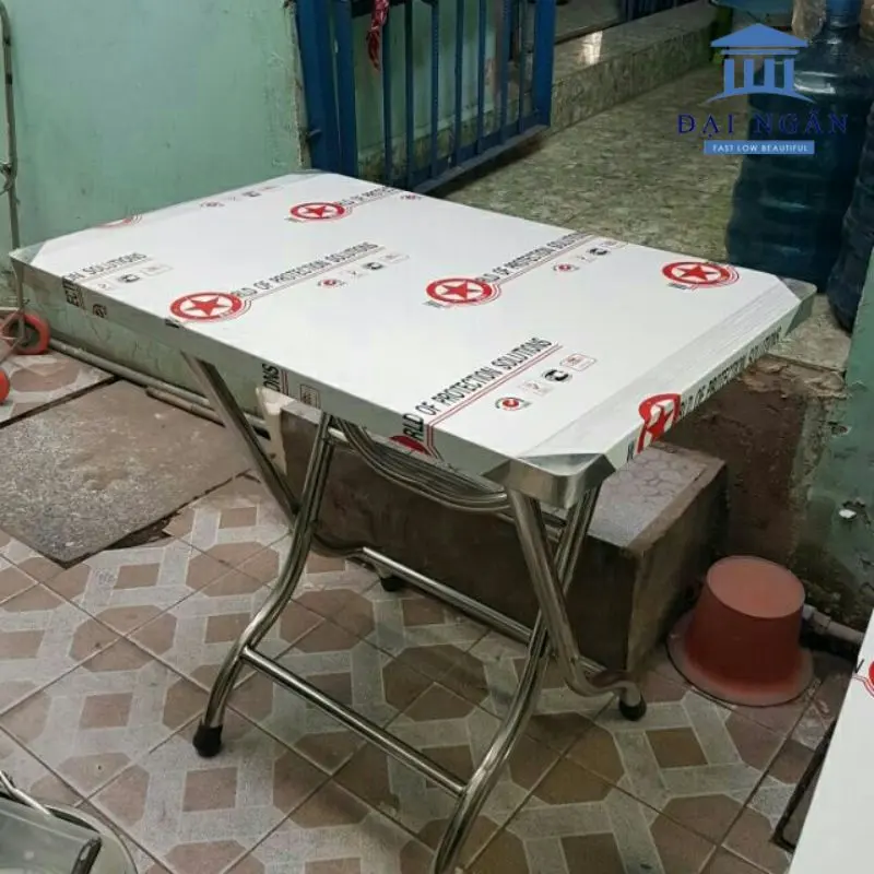 bàn inox 50x80