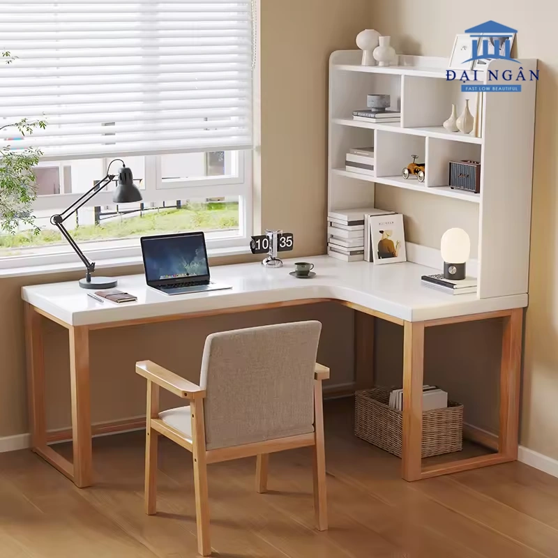 mẫu bàn học chữ l