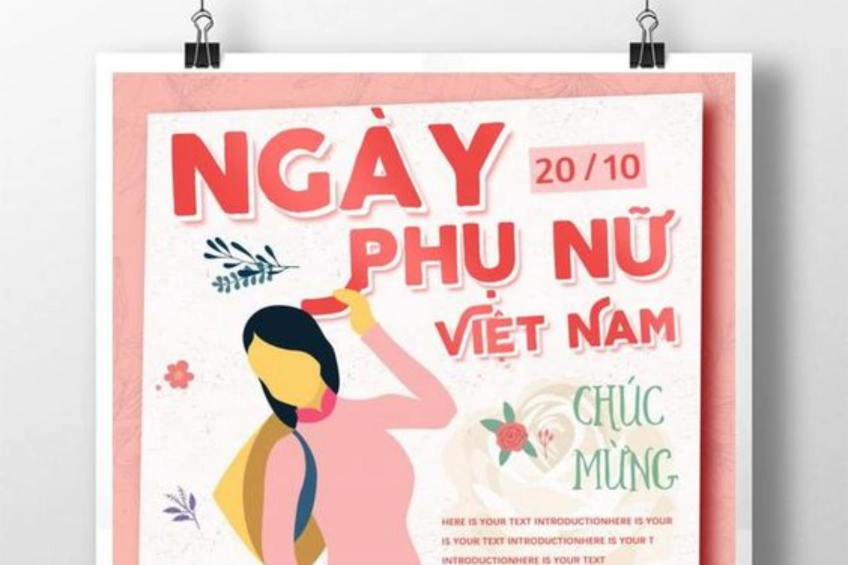 gợi ý trang trí bảng 20 10 giá rẻ đẹp nhất