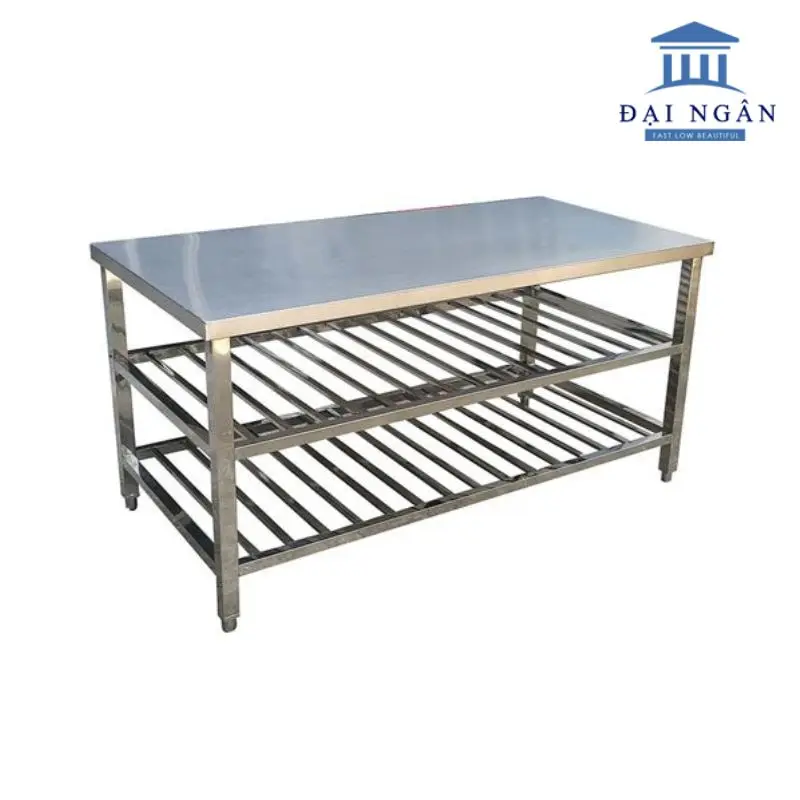 bàn inox có giá dưới