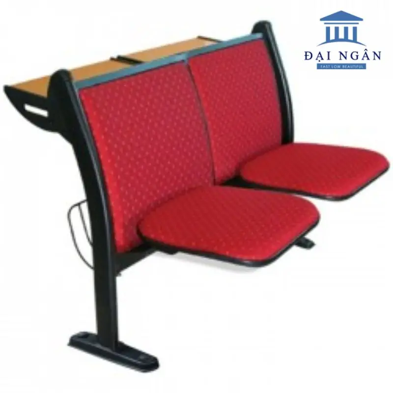 Ghế băng chờ gỗ 3 chỗ có đệm