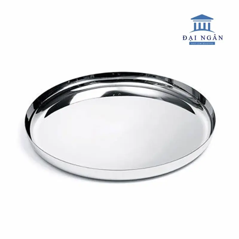 khay inox tròn