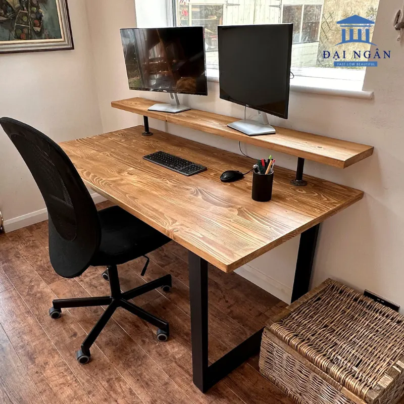 bàn học gỗ thịt