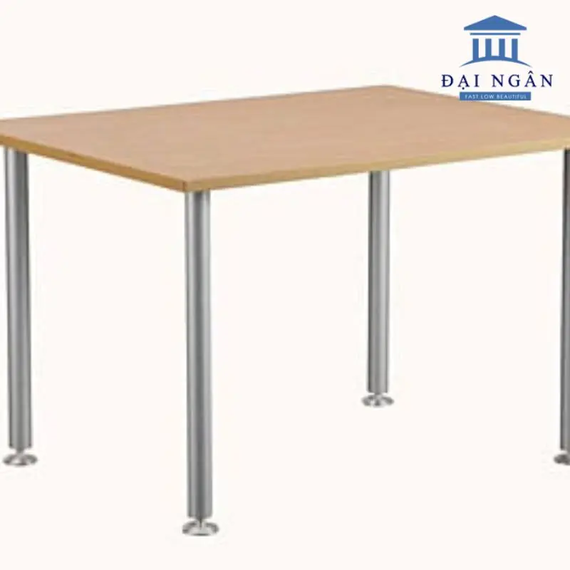 Bàn cố định mặt gỗ